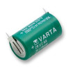 Varta (6127901301) Battery, Single Cell, 3 V, 1/2AA, 950 mAh, PCB Pins