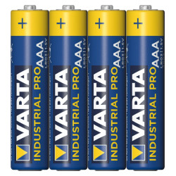 Varta (4003211304) Battery, 1.5 V, AAA, Alkaline, 1.25 Ah, 10.5 mm