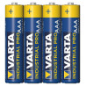 Varta (4003211304) Battery, 1.5 V, AAA, Alkaline, 1.25 Ah, 10.5 mm