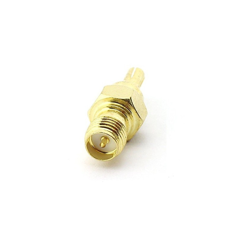 RF Adapter CRC9-TS9 Male To Reserve Polarity SMA Female Jack Inner Pin Gold