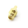 RF Adapter CRC9-TS9 Male To Reserve Polarity SMA Female Jack Inner Pin Gold