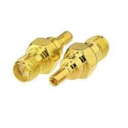 RF Adapter CRC9-TS9 Male To Reserve Polarity SMA Female Jack Inner Pin Gold