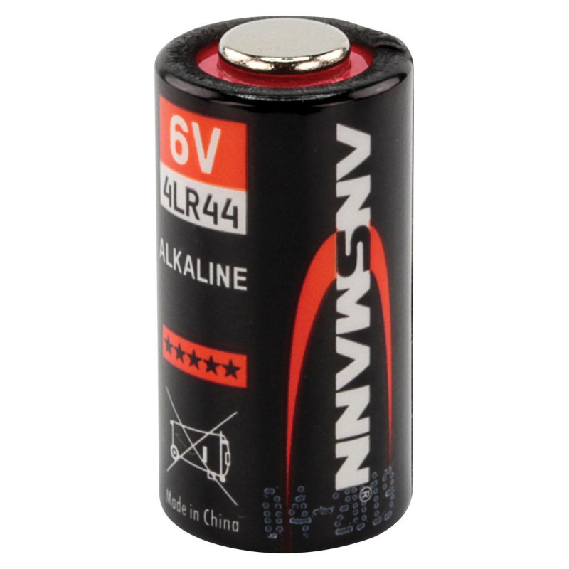 Ansmann (1510-0009) Battery, 6 V, 4LR44, Alkaline, 155 mAh