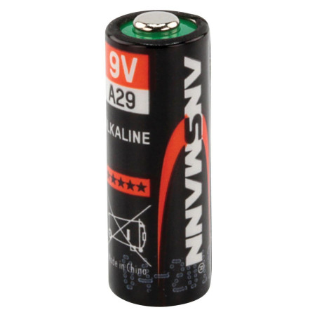 Ansmann (1510-0008) Battery, 9 V, A29, Alkaline, 20 mAh