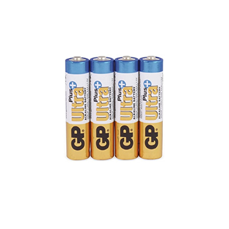 GP Batteries (GPPCA24UP004) Battery, 1.5 V, AAA, Alkaline, 10.5 mm