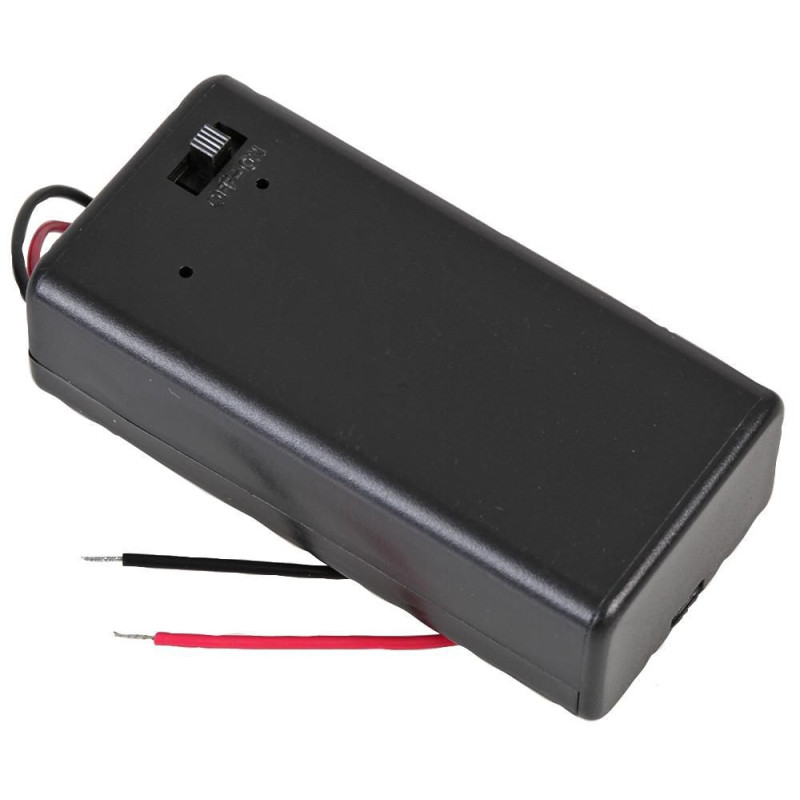 Multicomp Pro (MP000378) Battery Box, Switched, Wired, 1 x PP3