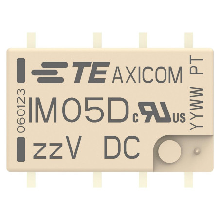 Axicom (1-1462039-7) Power Relay, DPDT, 9 VDC, 5 A, IM, Surface Mount