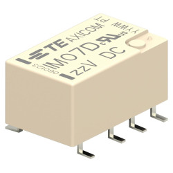 Axicom (IM07DGR) Power Relay, DPDT, 24 VDC, 5 A, IM, Surface Mount