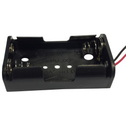 Pro Elec (PE000018) Battery Holder, Panel, AA Battery Size, 2 Position