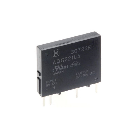 Panasonic (AQG22105) Solid State Relay, 2 A, 264 VAC, PCB