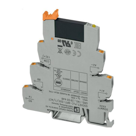 Phoenix Contact (PLC-OPIT- 5DC/ 24DC/2/ACT) Solid State Relay, SPST-NO, 3 A