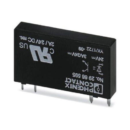 Phoenix Contact (OPT-24DC/ 24DC/ 2) Solid State Relay, SPST-NO, 3 A, 33 VDC