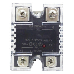 Multicomp Pro (MCKSI240D25-LM(070)+KPC-0A) Solid State Relay, 25 A, 280 VAC