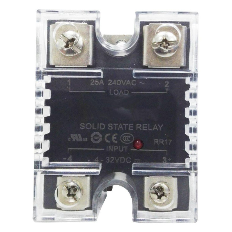 Multicomp Pro (MCKSI240D25-LM(070)+KPC-0A) Solid State Relay, 25 A, 280 VAC