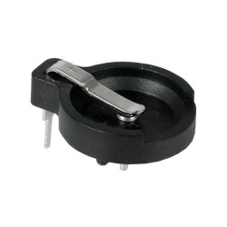 Keystone (500) Battery Holder, Coin Cell - 12mm x 1, Through Hole