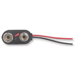 Multicomp Pro (440006P) Battery Contact, PP3 (9V), Wire Leads, Copper