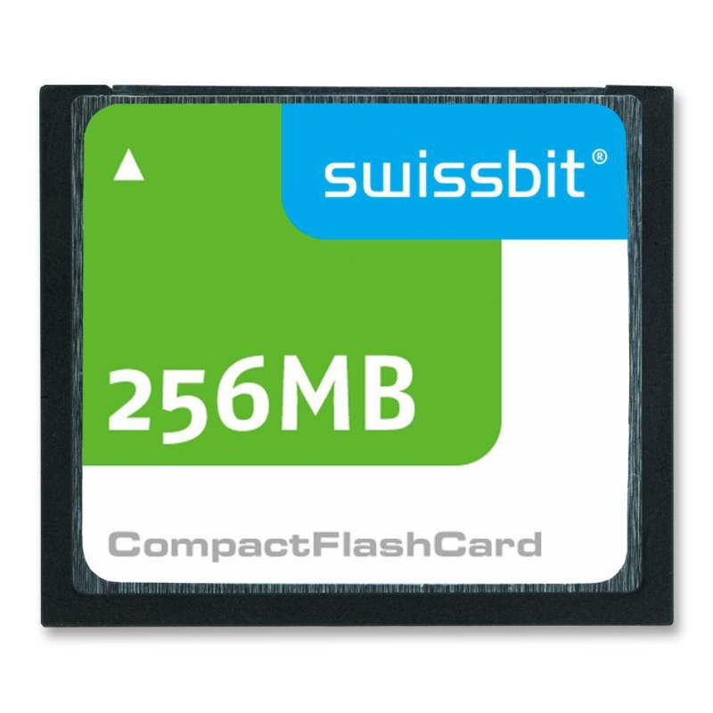 Swissbit (SFCF0512H1BK1MT-I-MS-553-SMA) Flash Memory Card, 512 MB