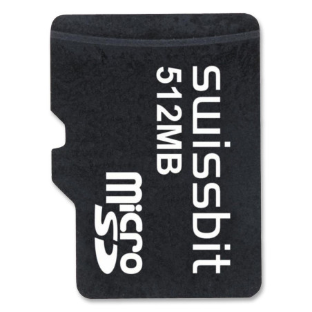 Swissbit (SFSD0512N1BM1TO-I-ME-221-STD) Flash Memory Card, 512 MB