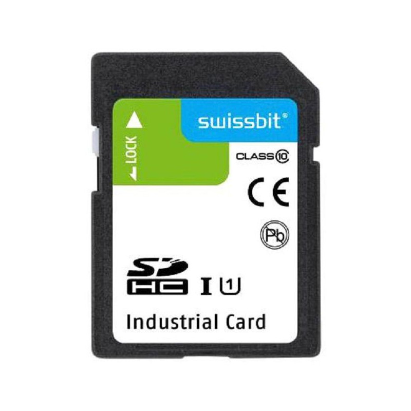 Swissbit (SFSD032GL2AM1TO-E-ZK-22P-STD) Flash Memory Card, 32 GB