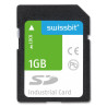 Swissbit (SFSD1024L1BM1TO-I-DF-221-STD) Flash Memory Card, 1 GB