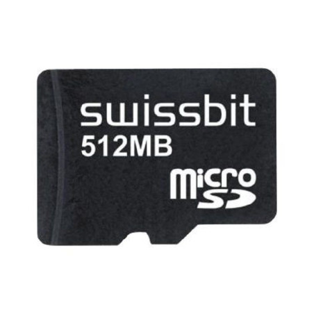 Swissbit (SFSD0512N1BM1TO-I-ME-2A1-STD) Flash Memory Card, 512 MB