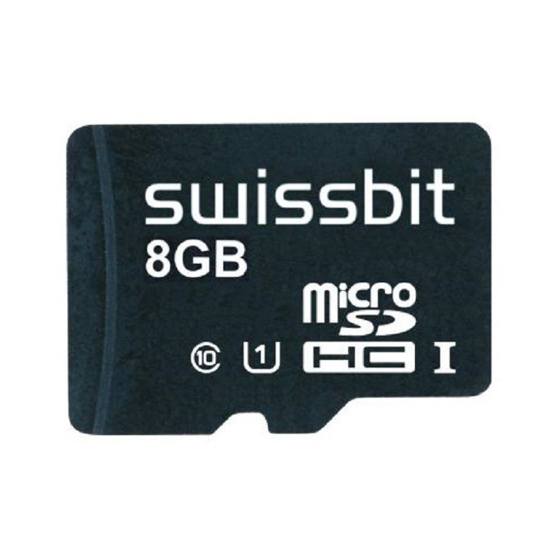 Swissbit (SFSD008GN1AM1TO-I-5E-22P-STD) Flash Memory Card, 8 GB