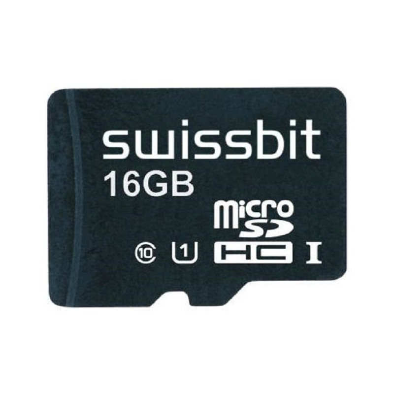 Swissbit (SFSD016GN1AM1TO-I-5E-221-STD) Flash Memory Card, 16 GB