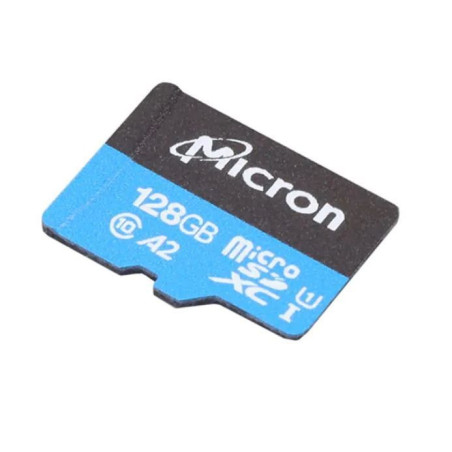 Micron (MTSD128AKC7MS-1WT) Flash Memory Card, MicroSDXC Card, 128 GB