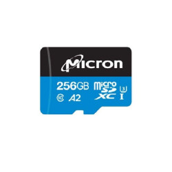 Micron (MTSD256AKC7MS-1WT) Flash Memory Card, MicroSDXC Card, 256 GB