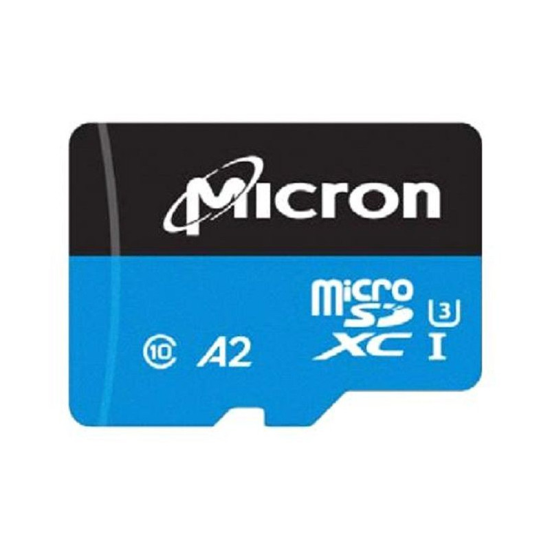 Micron (MTSD128AKC7MS-1WTCS) Flash Memory Card, MicroSDXC Card, 128 GB