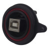 Samtec (SCRU-02) USB Adapter, USB Type B Receptacle, USB Type A Receptacle