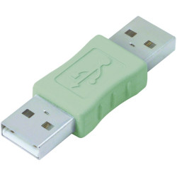 L-Com (UAD014MM) USB Adapter, USB Type A Plug, USB Type A Plug, USB 2.0