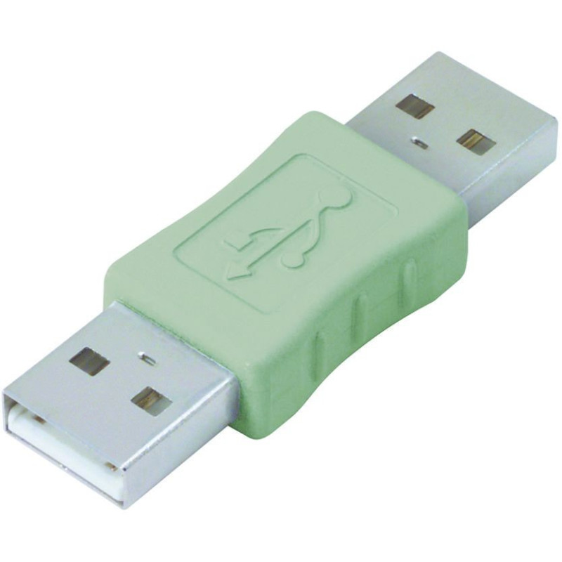 L-Com (UAD014MM) USB Adapter, USB Type A Plug, USB Type A Plug, USB 2.0