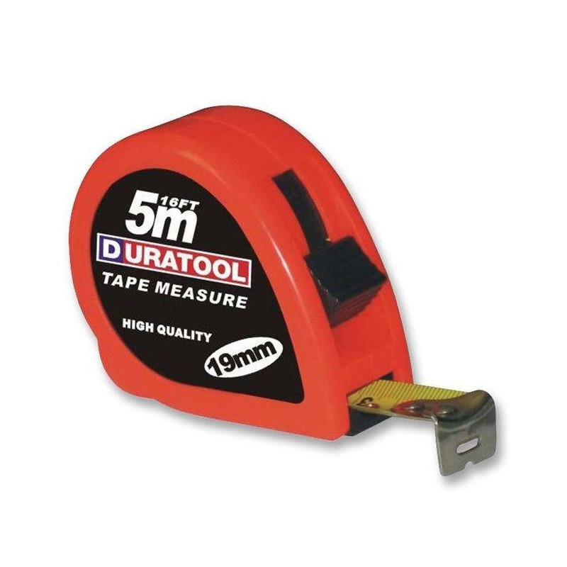 Duratool, Tape Measure, 5M, D00006