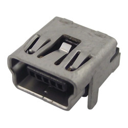 Molex (54819-0519....) USB Connector, Mini USB Type B, USB 2.0, Receptacle