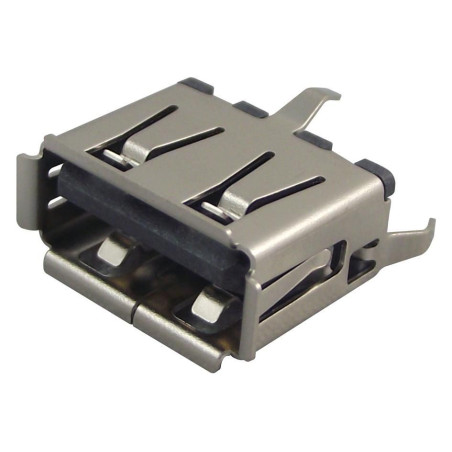 Molex (105057-0001) USB Connector, USB Type A, USB 2.0, Receptacle, 4 Ways