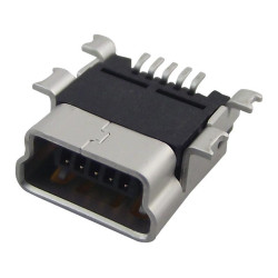 Molex (54819-0572) USB Connector, Mini USB Type B, USB 2.0, Receptacle