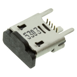 Molex (105133-0001) USB Connector, Micro USB Type B, USB 2.0, Receptacle