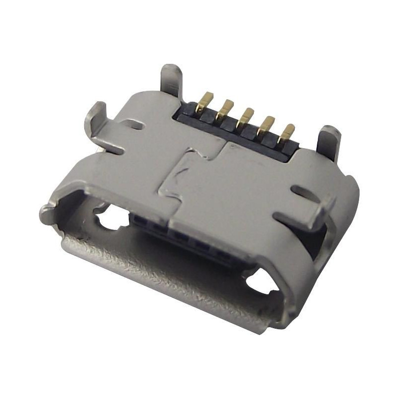 Molex (105017-1001)USB Connector, Micro USB Type B, USB 2.0, Receptacle