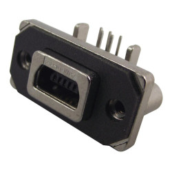 Amphenol Communications (MUSBE15134) USB Connector, Mini USB Type AB