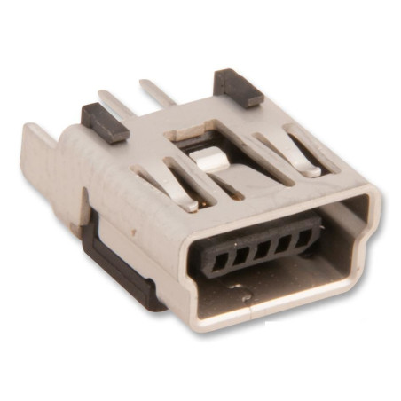 TE Connectivity (1734753-1) USB Connector, Mini USB Type B, USB 2.0