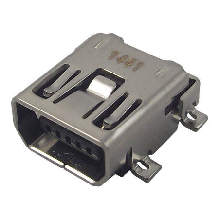 TE Connectivity (1734328-1) USB Connector, Mini USB Type AB, USB 2.0