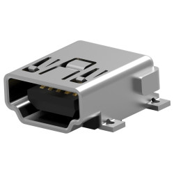 TE Connectivity (1734327-2) USB Connector, Mini USB Type A, USB 2.0