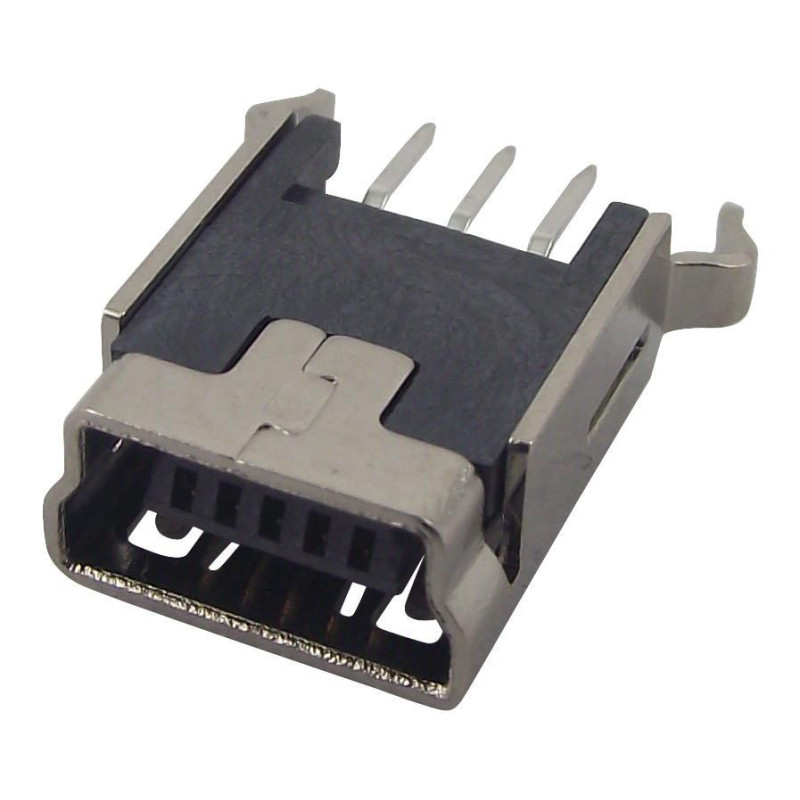 Wurth Elektronik (651005136421) USB Connector, Mini USB Type B, USB 2.0