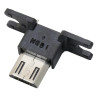 Hirose (ZX80-B-5SA(30)) USB Connector, Cradle, Micro USB Type B, USB 2.0