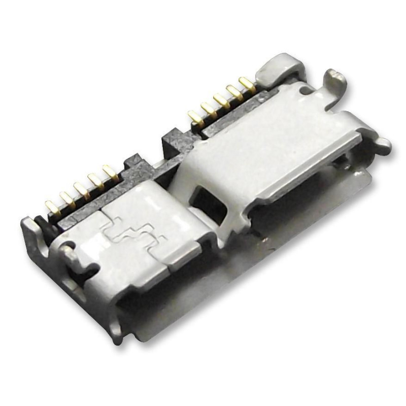 Hirose (ZX360D-B-10P(30)) USB Connector, Micro USB Type B, USB 3.0