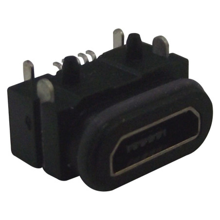 Multicomp (MC001006) USB Connector, IPX7, Micro USB Type B, USB 2.0