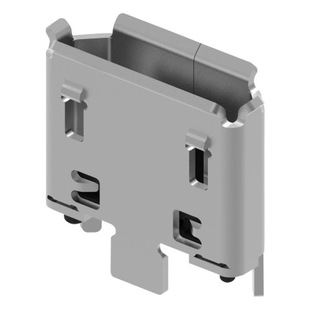 Gct (USB3160-30-0170-1-C) USB Stacked Connector, Micro USB Type B