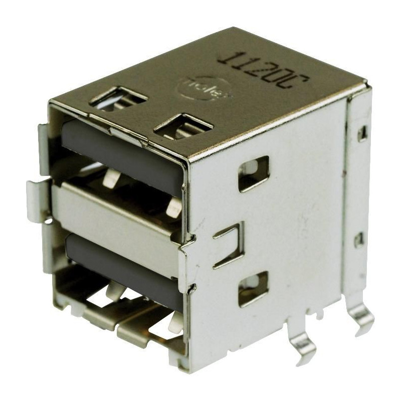 Molex (67298-3090...) USB Stacked Connector, USB Type A, USB 2.0