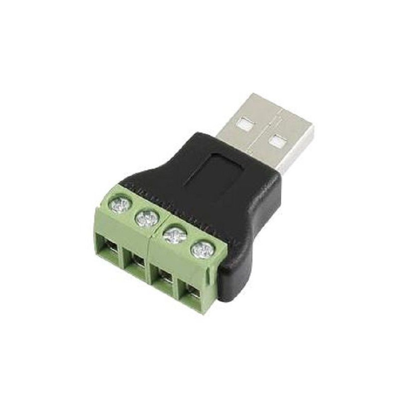 Clever Little Box (CLB-JL-8141) USB Connector, End W/Terminals